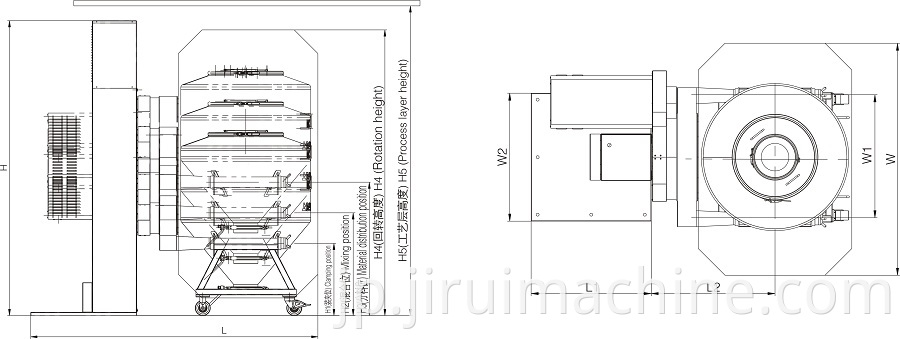 Automatic Lifting Hopper Blender